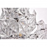 Elegant Lighting London 1 Light Chrome Wall Sconce