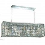 Elegant Lighting Maxime 8 Light Chrome Chandelier Clear Swarovski Elements Crystal