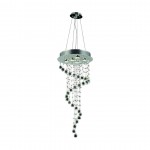 Elegant Lighting Galaxy 5 Light Chrome Chandelier Clear Swarovski Elements Crystal