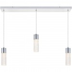 Elegant Lighting Constellation 3 Light Chrome Led Pendant