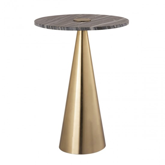 TOV Furniture Addyson Marble Side Table