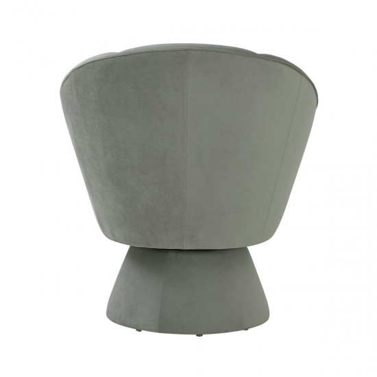 TOV Furniture Allora Grey Accent Chair