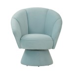 TOV Furniture Allora Light Blue Accent Chair