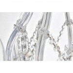 Elegant Lighting Maria Theresa 84 Light Chrome Chandelier Clear Spectra Swarovski Crystal