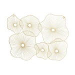 TOV Furniture Amoeba Gold Wall Art