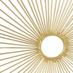 TOV Furniture Amoeba Gold Wall Art