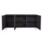 TOV Furniture Andros Black Lacquer Buffet