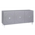 TOV Furniture Andros Grey Lacquer Buffet