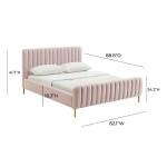 TOV Furniture Angela Blush Bed in King