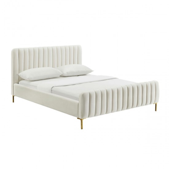 TOV Furniture Angela Cream Bed in Full