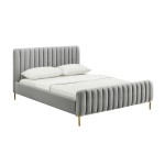 TOV Furniture Angela Grey Bed in Full