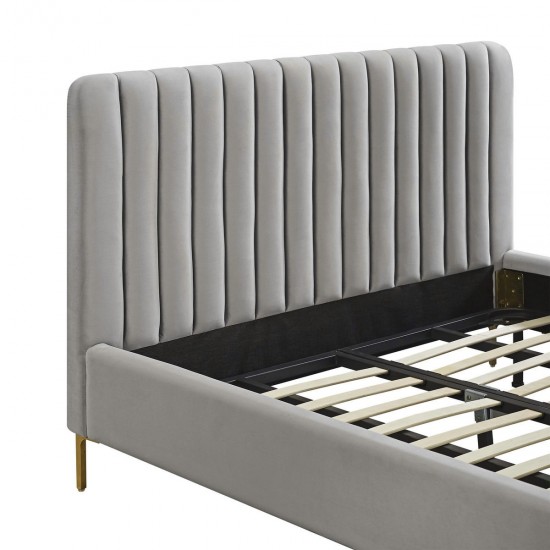 TOV Furniture Angela Grey Bed in Full