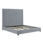 TOV Furniture Arabelle Grey Bed in King