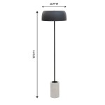 TOV Furniture Arena Marble Base Floor Lamp