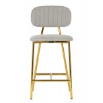 TOV Furniture Ariana Grey Counter Stool (Set of 2)