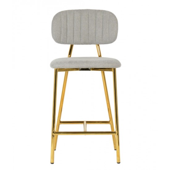 TOV Furniture Ariana Grey Counter Stool (Set of 2)