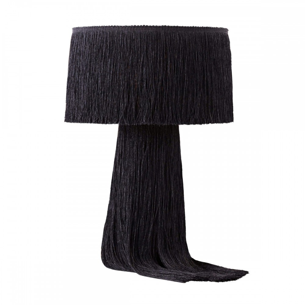 TOV Furniture Atolla Black Tassel Table Lamp