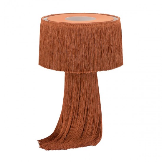 TOV Furniture Atolla Brick Tassel Table Lamp