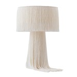 TOV Furniture Atolla Cream Tassel Table Lamp