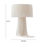 TOV Furniture Atolla Cream Tassel Table Lamp