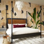 TOV Furniture Ava Four-Poster Bed in King