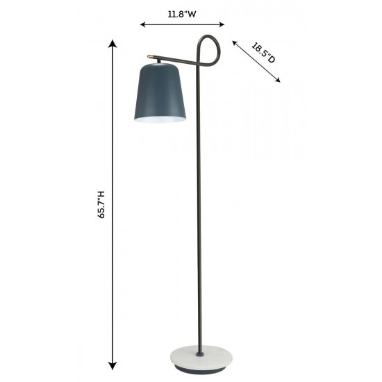 TOV Furniture Babel Marble Base Floor Lamp