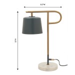 TOV Furniture Babel Marble Base Table Lamp