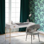 TOV Furniture Bajo White Lacquer Desk