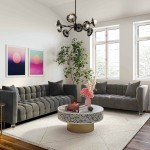 TOV Furniture Bea Grey Velvet Loveseat