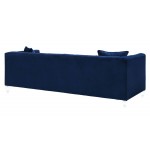 TOV Furniture Bea Navy Velvet Sofa