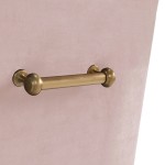 TOV Furniture Beatrix Blush Velvet Side Chair