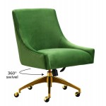 TOV Furniture Beatrix Green Office Swivel Chair