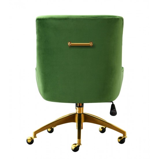 TOV Furniture Beatrix Green Office Swivel Chair