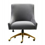 TOV Furniture Beatrix Grey Office Swivel Chair