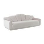 TOV Furniture Bianca Blush Velvet Sofa