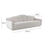 TOV Furniture Bianca Blush Velvet Sofa