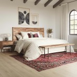 TOV Furniture Bushwick Wooden King Bed