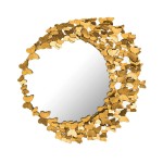 TOV Furniture Butterfly Gold Mirror