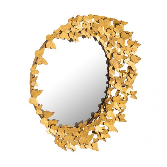 TOV Furniture Butterfly Gold Mirror