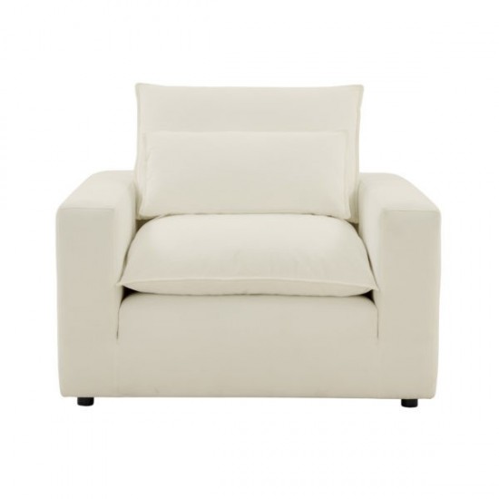 TOV Furniture Cali Natural Arm Chair