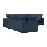 TOV Furniture Cali Navy Modular L-Sectional