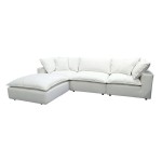 TOV Furniture Cali Pearl Modular 4 Piece Sectional