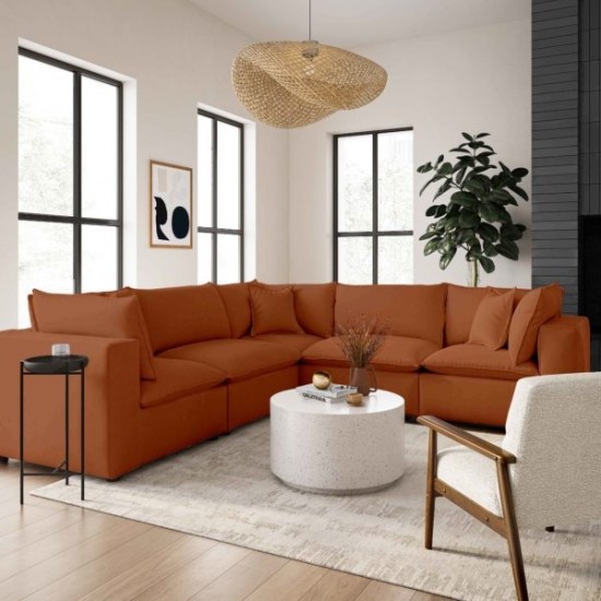 TOV Furniture Cali Rust Modular L-Sectional