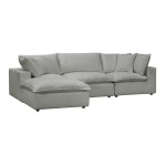 TOV Furniture Cali Slate Modular 4 Piece Sectional