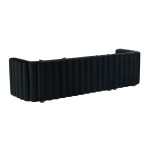 TOV Furniture Callie Black Velvet Sectional - LAF