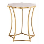 TOV Furniture Camilla Marble Side Table