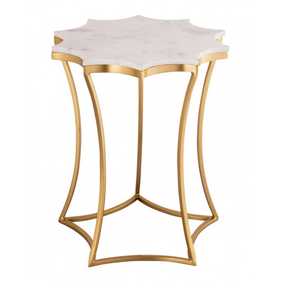 TOV Furniture Camilla Marble Side Table