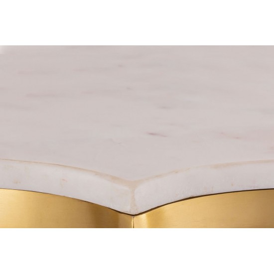 TOV Furniture Camilla Marble Side Table