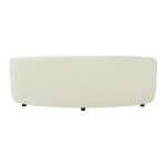 TOV Furniture Cannellini Cream Velvet Sofa