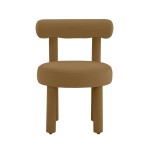 TOV Furniture Carmel Cognac Velvet Chair